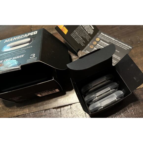 MANSCAPED The Crop Shaver Replacement Blades, RC3PK - 3 Pack - NEW in Box NIB - Picture 5 of 8